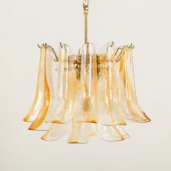 Italienische Vintage Hängelampe aus Muranoglas von La Murrina, 1970er