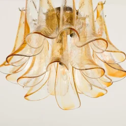 Italienische Vintage Hängelampe aus Muranoglas von La Murrina, 1970er