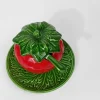 Italienische Vintage Majolika Zuckerdose von Italica Ars, 1970er