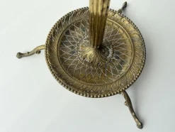 Italienische Vintage Messing Garderobe mit Schirmständer, 1960er