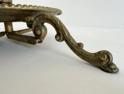 Italienische Vintage Messing Garderobe mit Schirmständer, 1960er