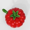 Italienische Vintage Tomaten Terrine aus Majolika Keramik, 1970er