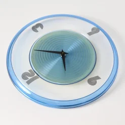 Italienische Wanduhr aus Acryl von Guzzini, 1990er