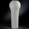 Italienische weiße Sakata Vase aus Polyethylen mit niedriger Dichte von VGnewtrend