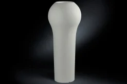 Italienische weiße Sakata Vase aus Polyethylen mit niedriger Dichte von VGnewtrend