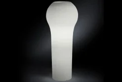 Italienische weiße Sakata Vase aus Polyethylen mit niedriger Dichte von VGnewtrend