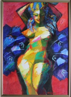 Ivars Muizulis, Licht, 2001, Öl auf Leinwand
