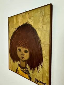 Jaklien Moerman, Portraits, 1970er, Holzschnitte, 2er Set