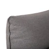 Jalis 21 Set aus Stoff, 2-Sitzer Hocker und grauem Sofa, 2er Set