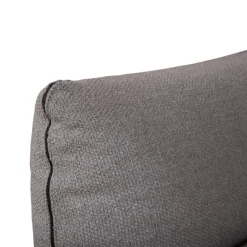 Jalis 21 Set aus Stoff, 2-Sitzer Hocker und grauem Sofa, 2er Set