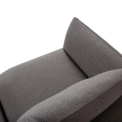 Jalis 21 Set aus Stoff, 2-Sitzer Hocker und grauem Sofa, 2er Set