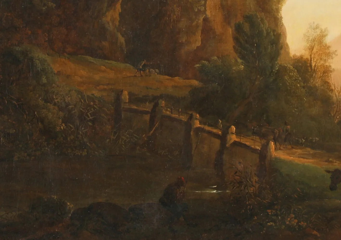 Jan Both, Südliche Landschaft, Gemälde Alter Meister