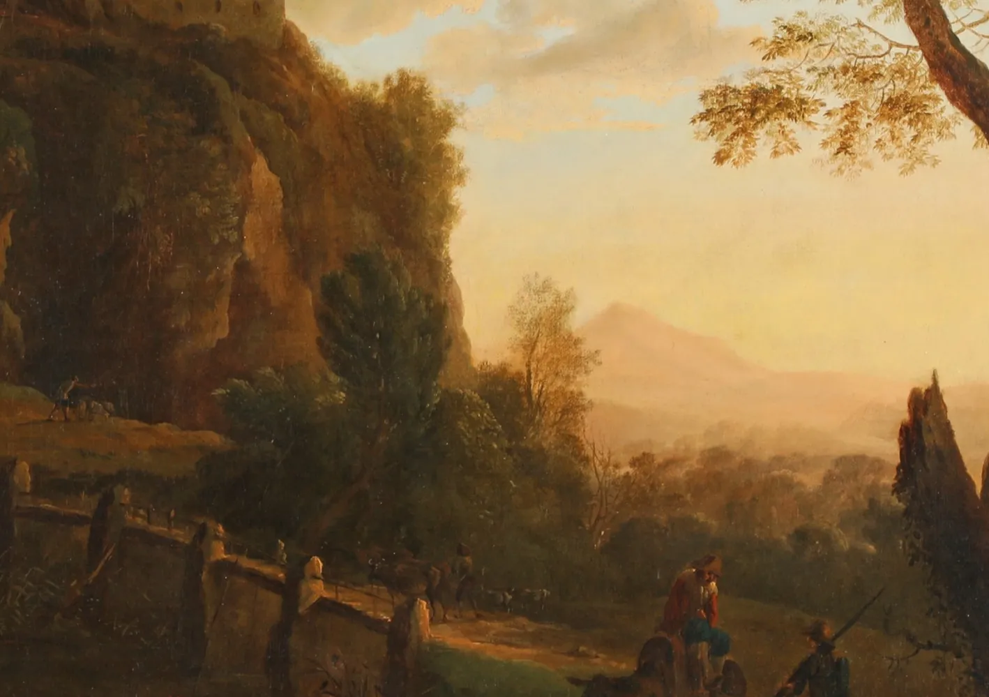 Jan Both, Südliche Landschaft, Gemälde Alter Meister