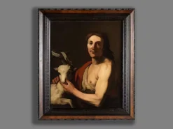 Jan Janssens, Johannes der Täufer, Öl auf Leinwand, 17. Jh., gerahmt