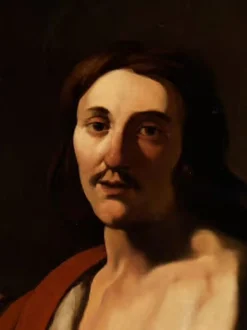 Jan Janssens, Johannes der Täufer, Öl auf Leinwand, 17. Jh., gerahmt