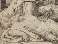 Jan Pieters Saenredam, Joen und Deborah, Radierung, 17. Jh.