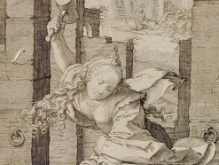 Jan Pieters Saenredam, Joen und Deborah, Radierung, 17. Jh.