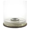 Japanischer Minimalistischer Kaze Bio Kamin aus Milchglas von Laab Milano