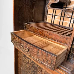 Japanischer Vintage Chadansu Teeschrank, 1920er
