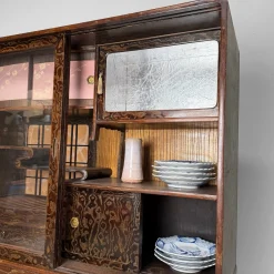 Japanischer Vintage Chadansu Teeschrank, 1920er