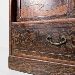 Japanischer Vintage Chadansu Teeschrank, 1920er