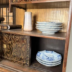 Japanischer Vintage Chadansu Teeschrank, 1920er