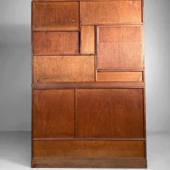 Japanischer Vintage Chadansu Teeschrank, 1920er