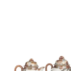 Japanisches Satsuma Teeservice aus Porzellan, 21er Set
