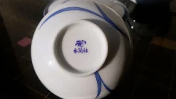 Japanisches Teeservice aus Porzellan von Koransha Orchidee, 6 . Set