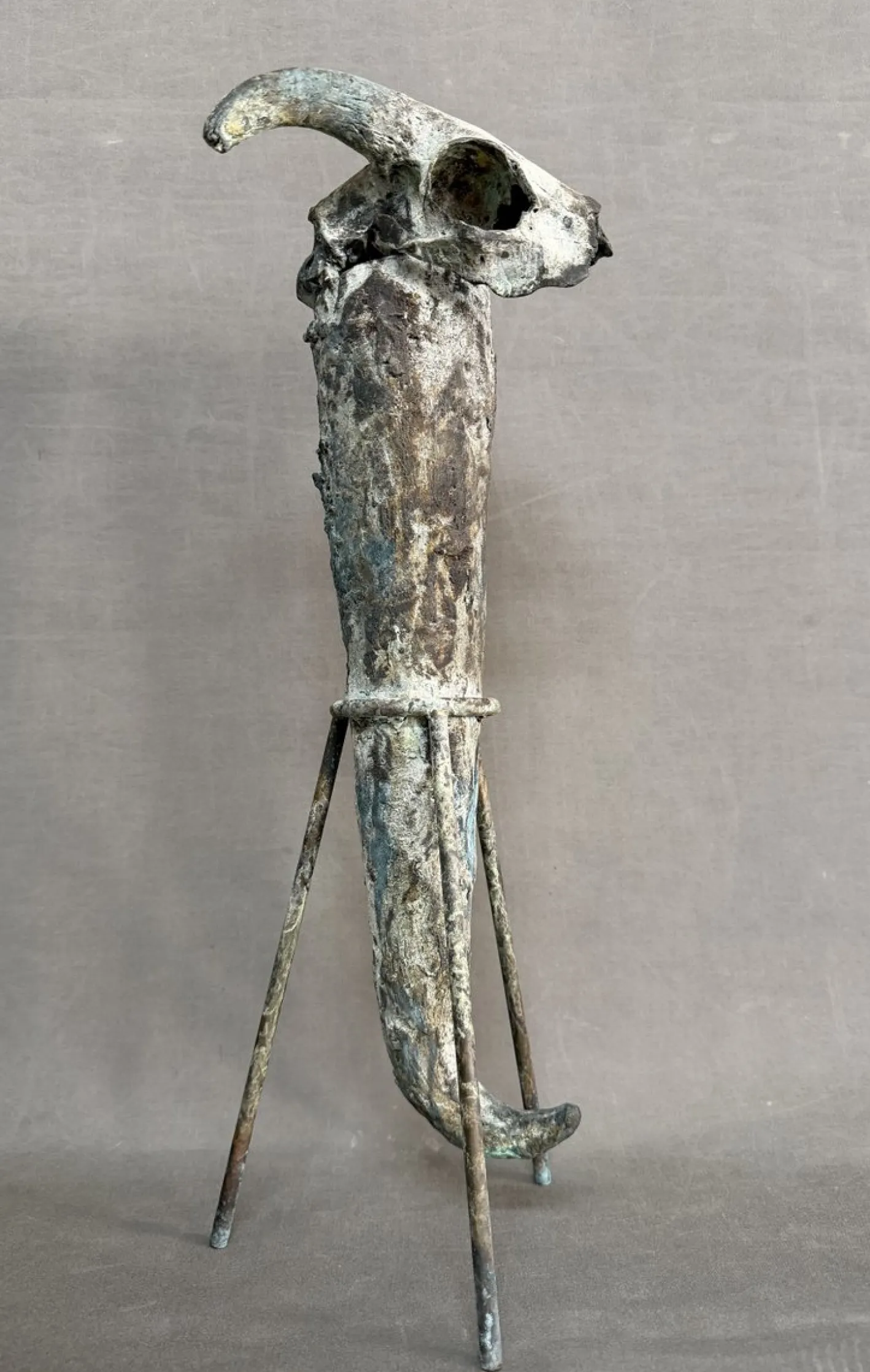 Jaume Plensa, Penagos-Preis Skulptur, 1989, Bronze