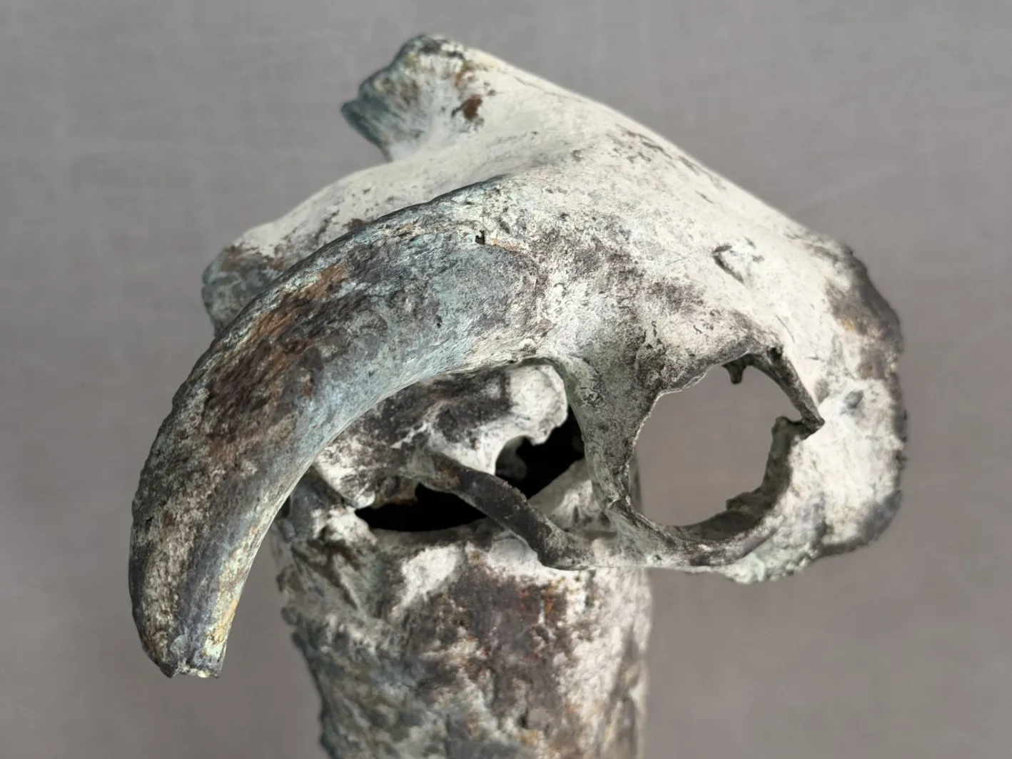 Jaume Plensa, Penagos-Preis Skulptur, 1989, Bronze