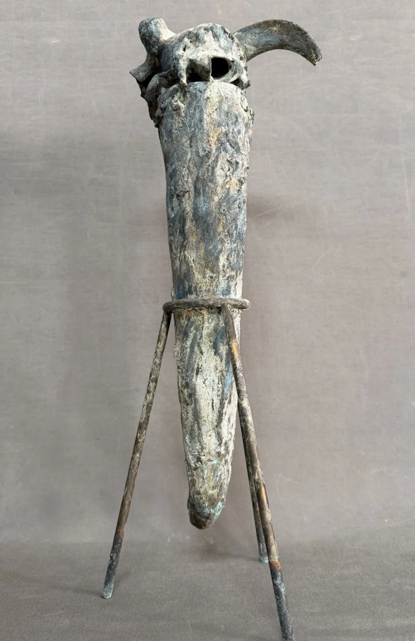 Jaume Plensa, Penagos-Preis Skulptur, 1989, Bronze