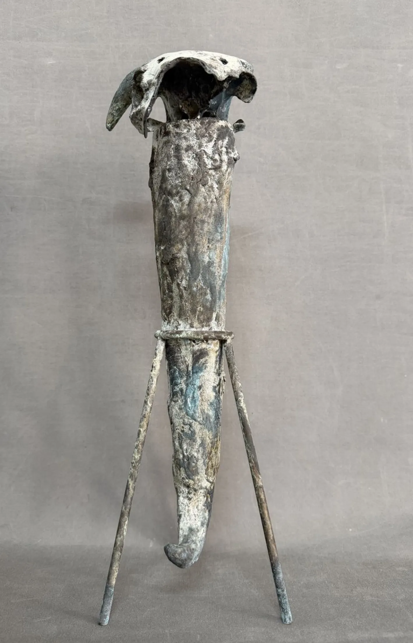 Jaume Plensa, Penagos-Preis Skulptur, 1989, Bronze