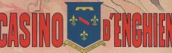 J. Chéret, Casino d'Enghien von Les Maîtres de L'Affiche, 1898, Original Lithographie