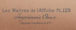 J. Chéret, Casino d'Enghien von Les Maîtres de L'Affiche, 1898, Original Lithographie