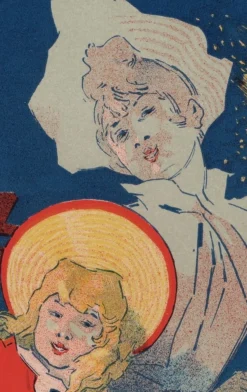 J. Chéret, Casino d'Enghien von Les Maîtres de L'Affiche, 1898, Original Lithographie