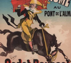 J. Chéret, Hippodrom von Les Maîtres de L'Affiche, 1898, Original Lithographie