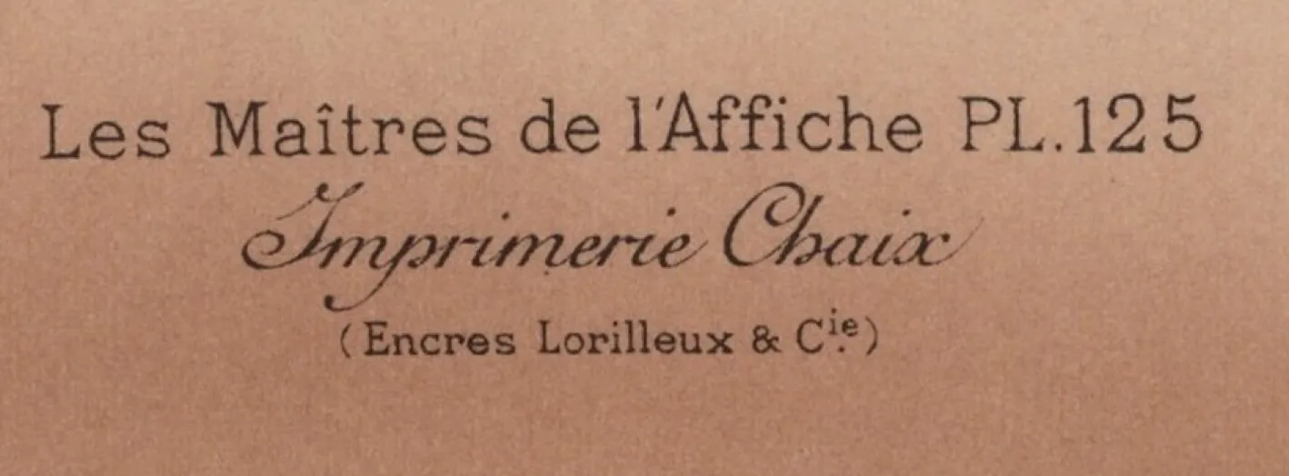 J. Chéret, Hippodrom von Les Maîtres de L'Affiche, 1898, Original Lithographie