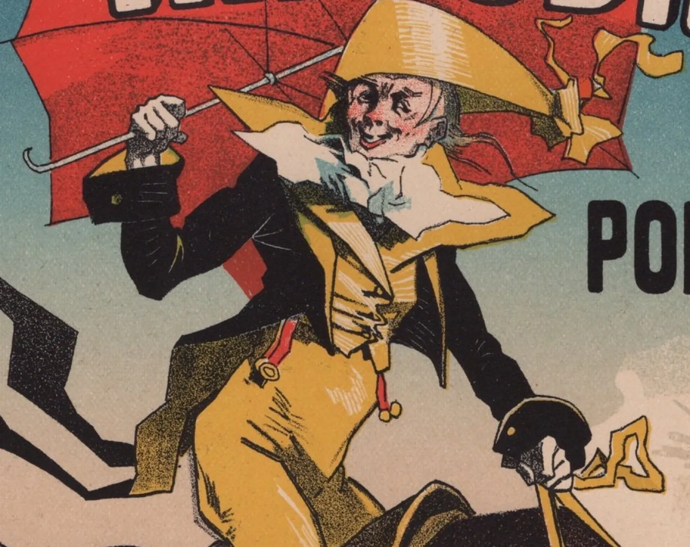 J. Chéret, Hippodrom von Les Maîtres de L'Affiche, 1898, Original Lithographie
