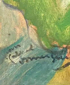 Jean-Gabriel Domergue, Schwarze Handschuhe, 1950er, Öl auf Leinwand, Gerahmt