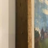 Jean-Jacques Boimond, Paysage de Moneuse, Öl auf Leinwand, Gerahmt