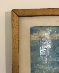 Jean-Jacques Boimond, Paysage de Moneuse, Öl auf Leinwand, Gerahmt