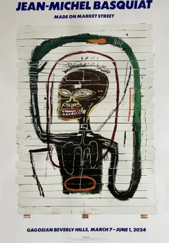 Jean Michel Basquiat, Flexibel, 1984, Original Poster