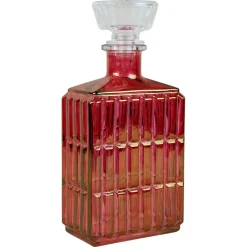 20. Jh. Art Deco Glaskaraffe oder Schnapsflasche, Österreich, 1930er
