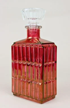 20. Jh. Art Deco Glaskaraffe oder Schnapsflasche, Österreich, 1930er