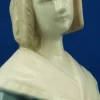 20. Jh. Jugendstil Keramikskulptur einer Dame von Amphora, Österreich, 1890er