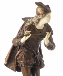 20. Jh. Modellskulptur aus Bronze von Albert-Ernest Carrier-Belleuse, 1800er)