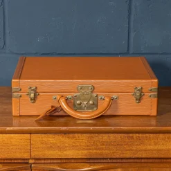 20. Jh. Präsidenten Aktentasche aus Orange Epi Leder von Louis Vuitton, Frankreich, 1993