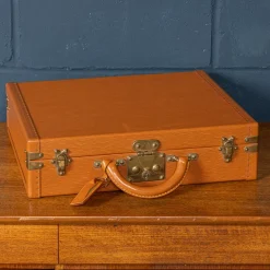 20. Jh. Präsidenten Aktentasche aus Orange Epi Leder von Louis Vuitton, Frankreich, 1993