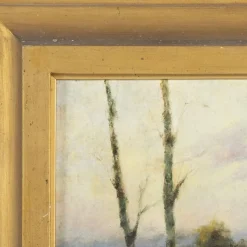 Júlio Ramos, Flusslandschaft, Ölgemälde